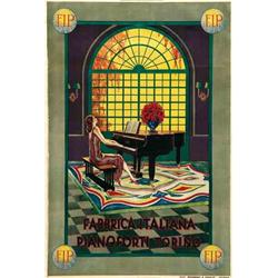 Italian advertising poster - FIP