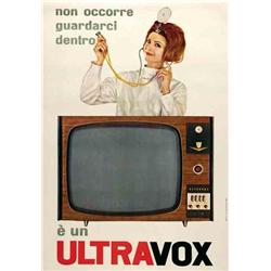 Italian advertising poster - ULTRAVOX