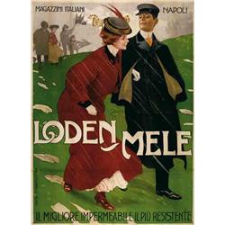 Advertising poster - LODEN MELE