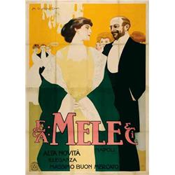 Advertising poster, fashion - MELE