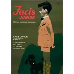 Advertising poster, fashion - FACIS