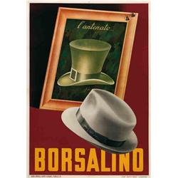 Advertising poster, fashion - BORSALINO
