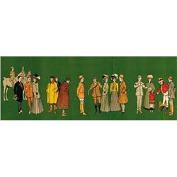 Advertising poster, fashion