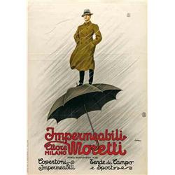 Advertising poster, fashion - MORETTI