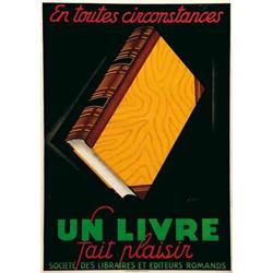 Italian advertising poster, publishing