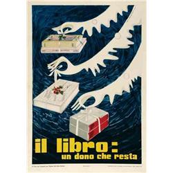 Italian advertising poster, publishing