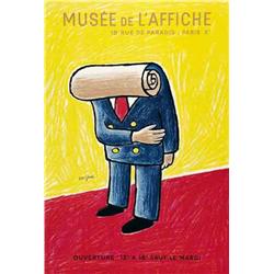 Italian advertising poster, exhibitions