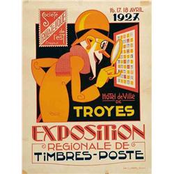 Italian advertising poster, exhibitions
