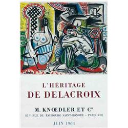 Advertising poster, painters - PICASSO