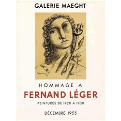 Advertising poster, painters - LEGER