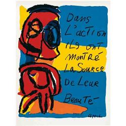 Advertising poster, painters