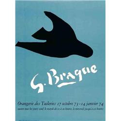 Advertising poster, painters - BRAQUE