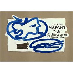 Advertising poster, painters - BRAQUE