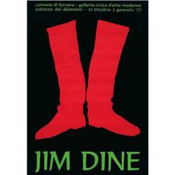 Advertising poster, painters - JIM DINE