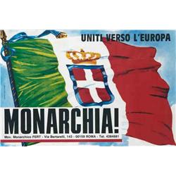 Advertising poster, politics propaganda