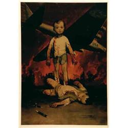 Advertising poster, politics propaganda