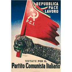 Advertising poster, politics propaganda