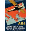 Advertising poster, aviation