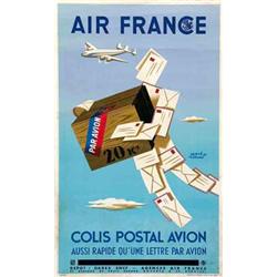 Advertising poster - AIR FRANCE