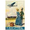 Advertising poster, aviation