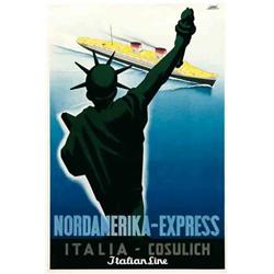 Advertising poster, navigation