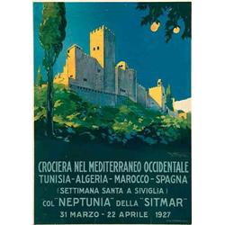 Advertising poster, navigation