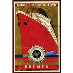 Advertising poster, navigation - BREMEN