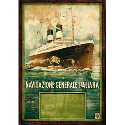 Advertising poster, navigation