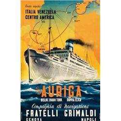 Advertising poster, navigation - AURIGA