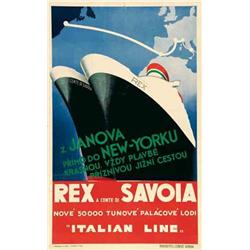 Advertising poster, navigation - REX