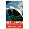 Advertising poster, navigation - REX