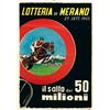 Advertising poster, horses  - MERANO