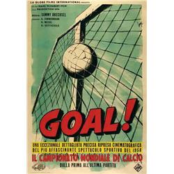 Advertising poster, sport  - GOAL!