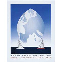 Advertising poster, sport  - VUITTON