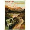 Advertising poster, tourism  - ENGADINE