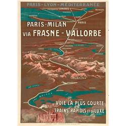 Advertising poster, tourism  - PARIS