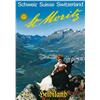 Advertising poster - ST.MORITZ