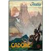 Advertising poster, tourism  - CADORE