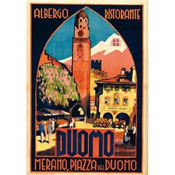 Advertising poster, tourism  - MERANO