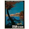 Advertising poster, tourism  - EVIAN