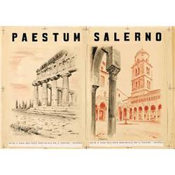 Advertising poster, tourism  - PAESTUM