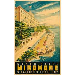 Advertising poster, tourism  - MIRAMARE