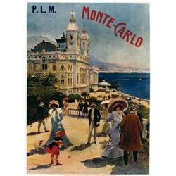 Advertising poster - MONTE CARLO