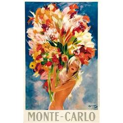 Advertising poster - MONTE-CARLO