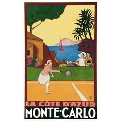 Advertising poster - MONTE CARLO