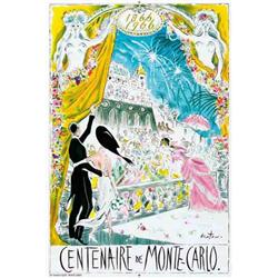 Advertising poster - MONTE CARLO