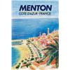 Image 1 : Advertising poster, tourism  - MENTON