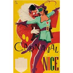 Advertising poster, shows  - NICE