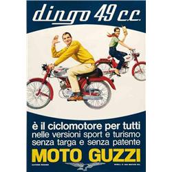 Advertising poster - GUZZI