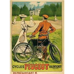 Advertising poster - PEUGEOT